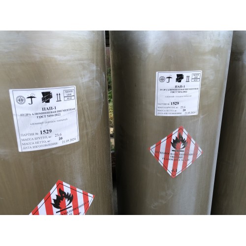 Алюминиевая пудра ПАП-1 для краски ГОСТ 5494-95