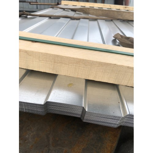 Профнастил оцинкованный 0.8х750х2700 807 Н114